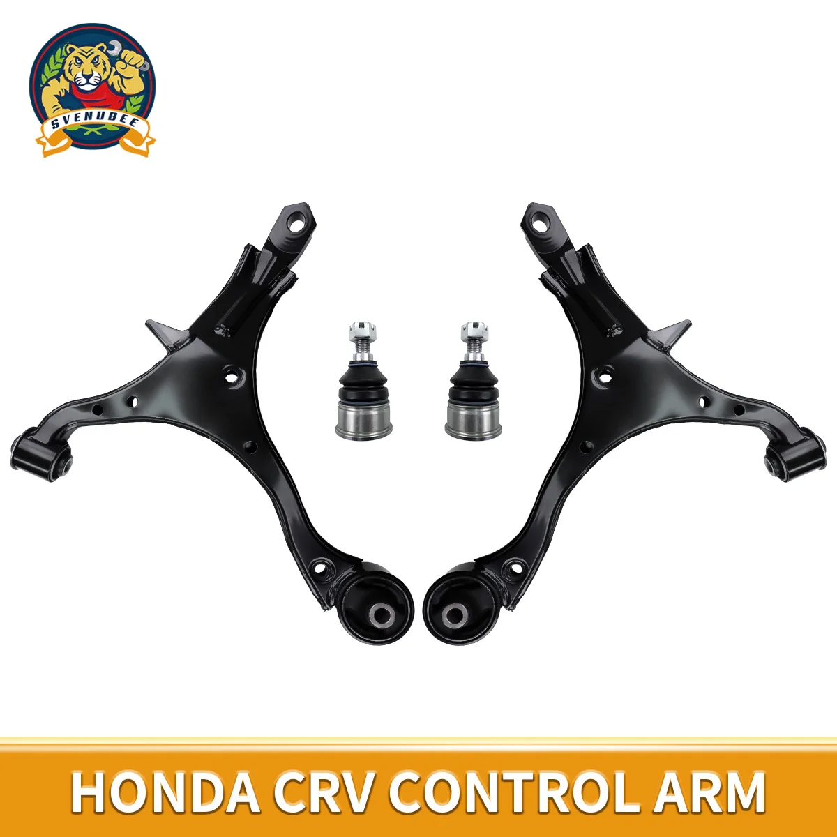 

Svenubee 4pcs Front Lower Control Arm with Ball Joints LH & RH Suspension Set Kit for Honda CR-V 2002 2003 2004 2005 2006