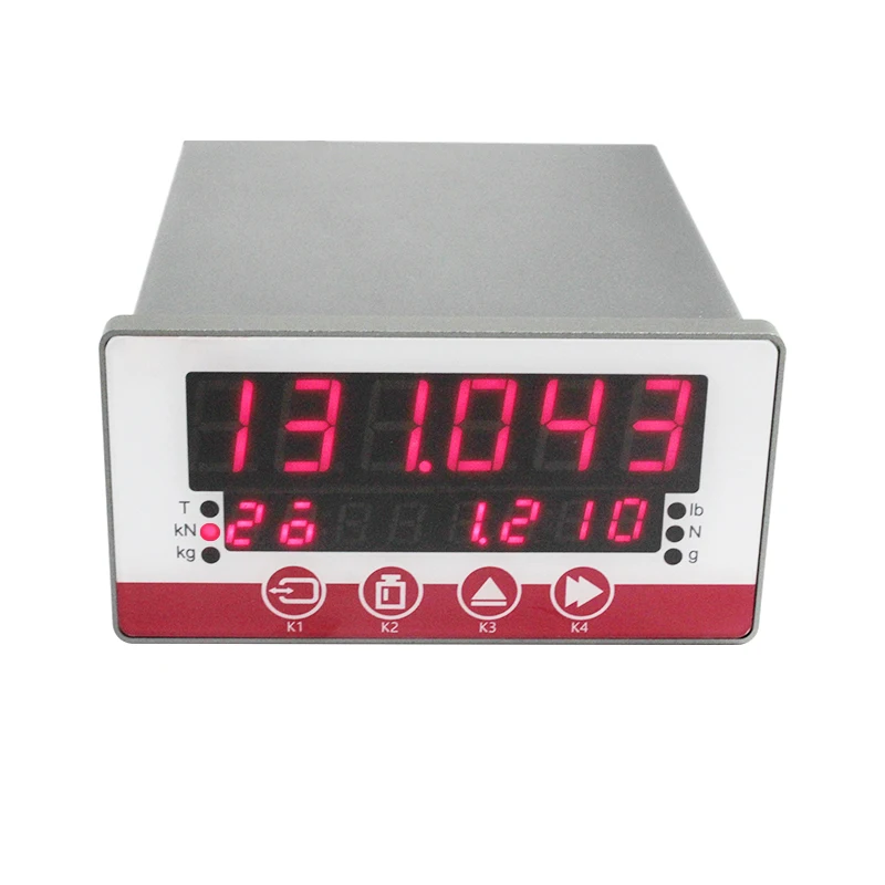 Load Cell Indicator Digital Force Gauges Instrument Rs485 Controller High Accuracy 4-20amA Amplifier Weighing 0-10V Upper Limit