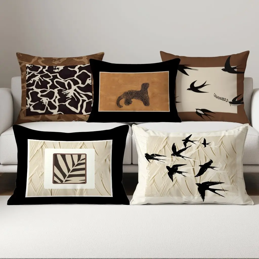 

Melaide Light Luxury Throw Pillows Mid Century Style Perfect For Bedside Living Room Backrest And Bedroom Decoration