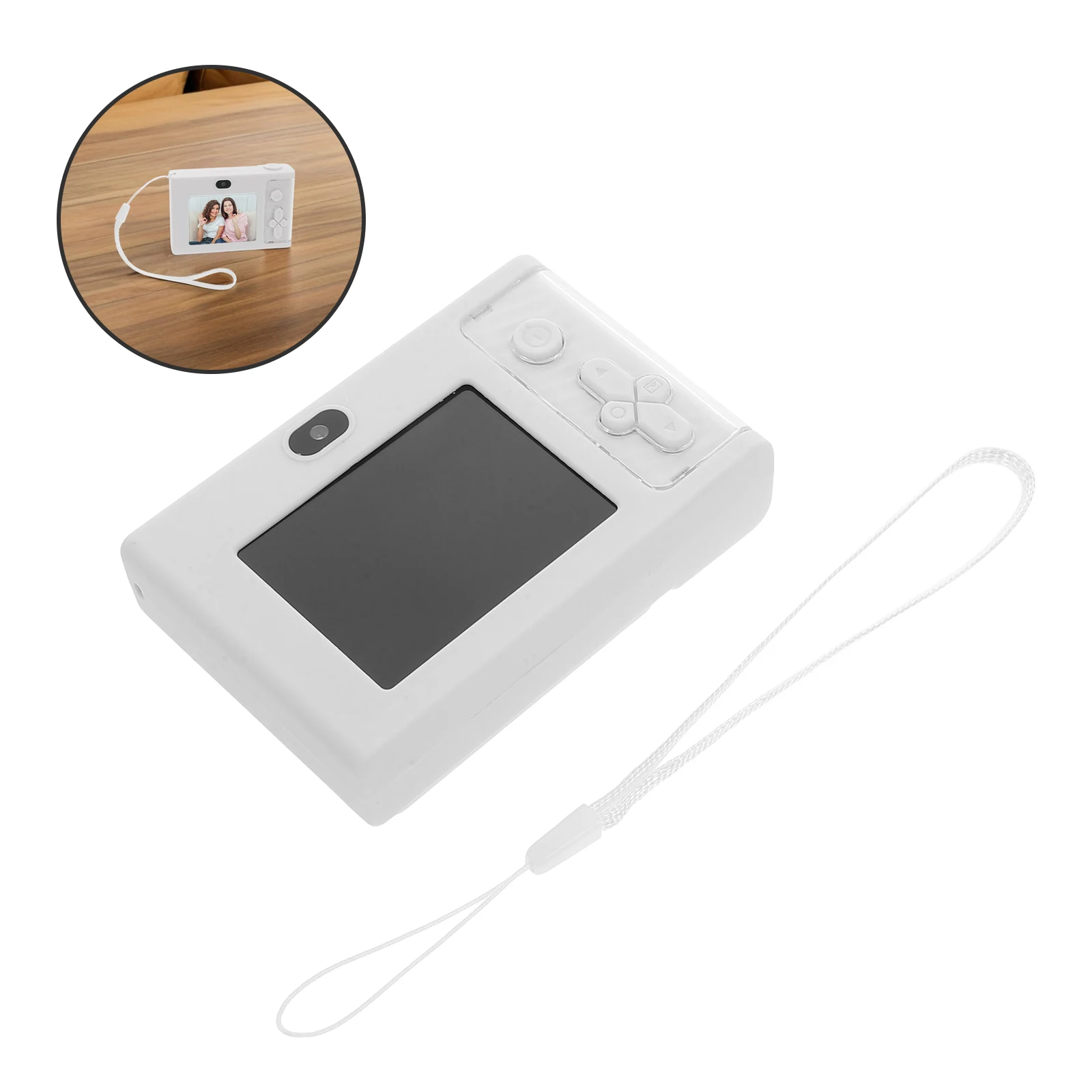 

Selfie Digital Camera Sliding Cover Lightweight Portable Travel Kids Photography Tool Compact Beginner Camera For Boys