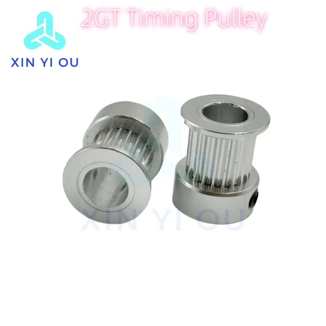 2GT Timing Pulley 24T/25T/30Teeth K Type Bore 4/5/6/6.35/8/10mm Belt Width 6/10mm CNC 3D printed parts