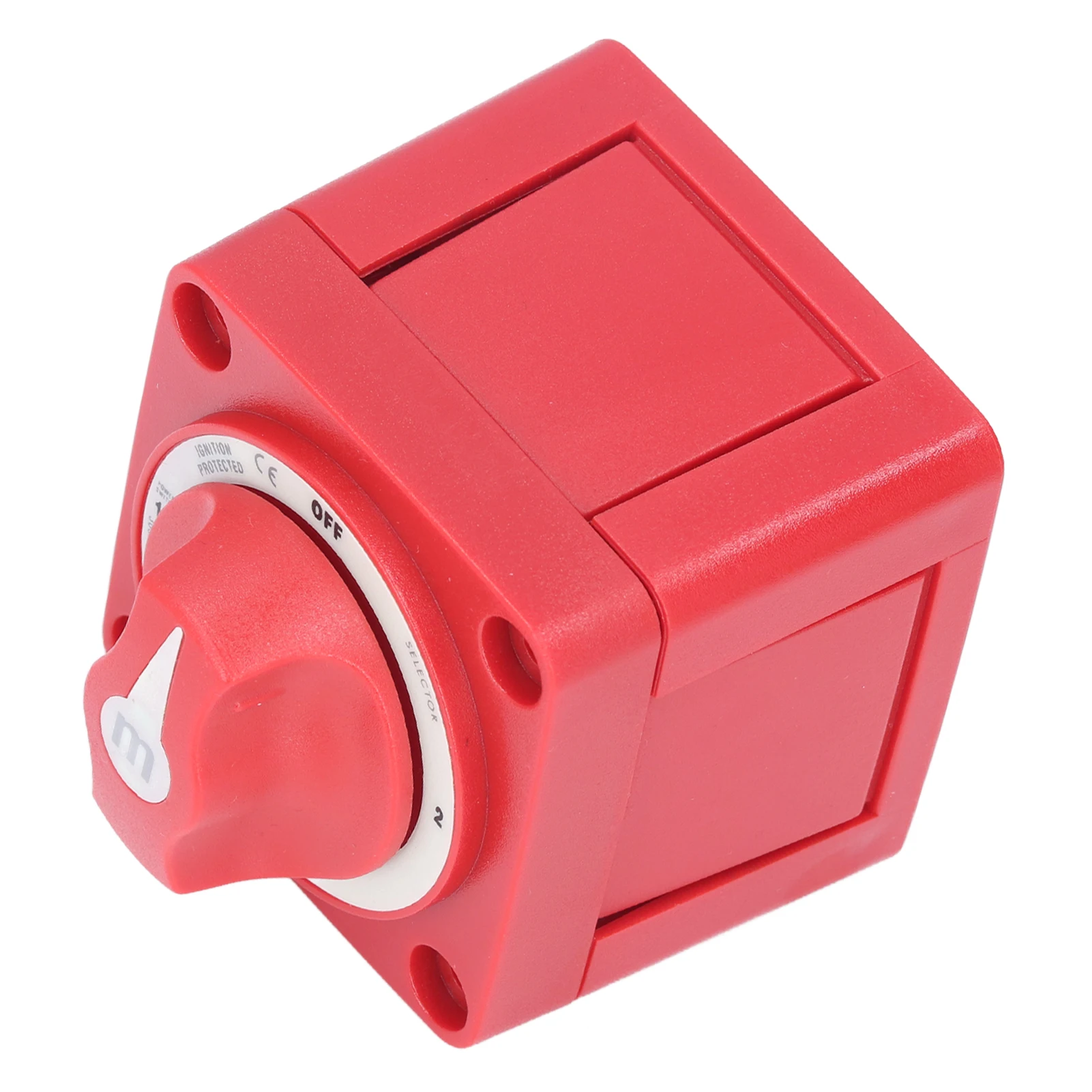Battery Isolator Battery Disconnect Switch IP66 Waterproof  Circuit 300A 3 Studs for Car Truck Trailer RV for Marine Boat
