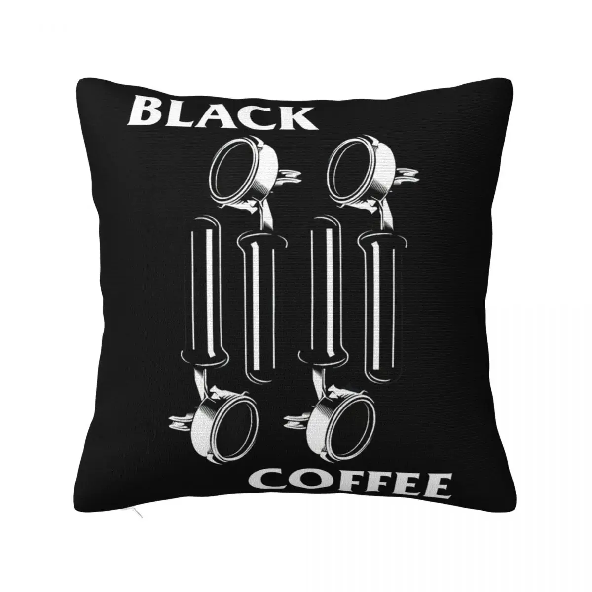 Retro Punk Rock Flag Espresso Black Coffee Lover Vintage Men Gift Tee Holiday Pillow Case