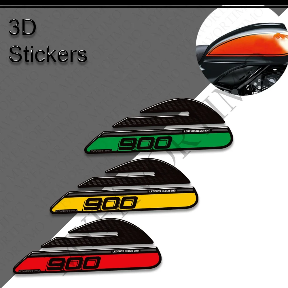 Motorcycle Fuel Tank Knee Protection Decals Stickers For Kawasaki Z900RS Z900 RS Cafe SE ABS 2017-2026 Fairing Decor Accessory