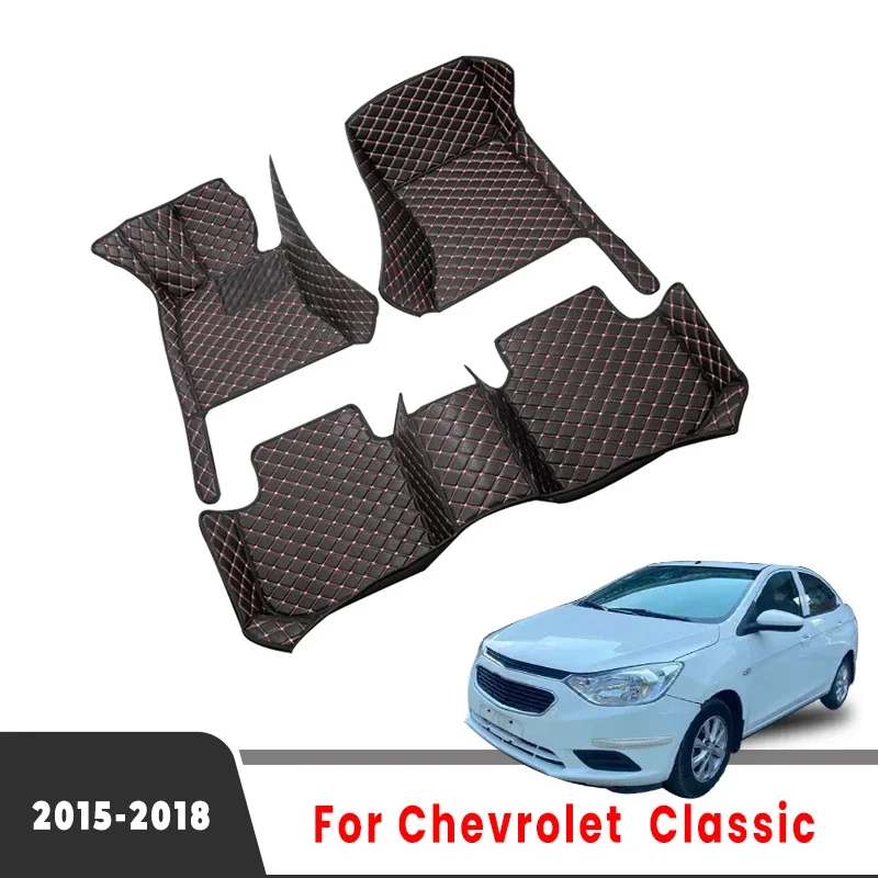 

Автомобильные коврики для Chevrolet Classic 2018 2017 2016 2015, коврики, аксессуары для салона автомобиля, накладки на ножки, индивидуальные чехлы, товары