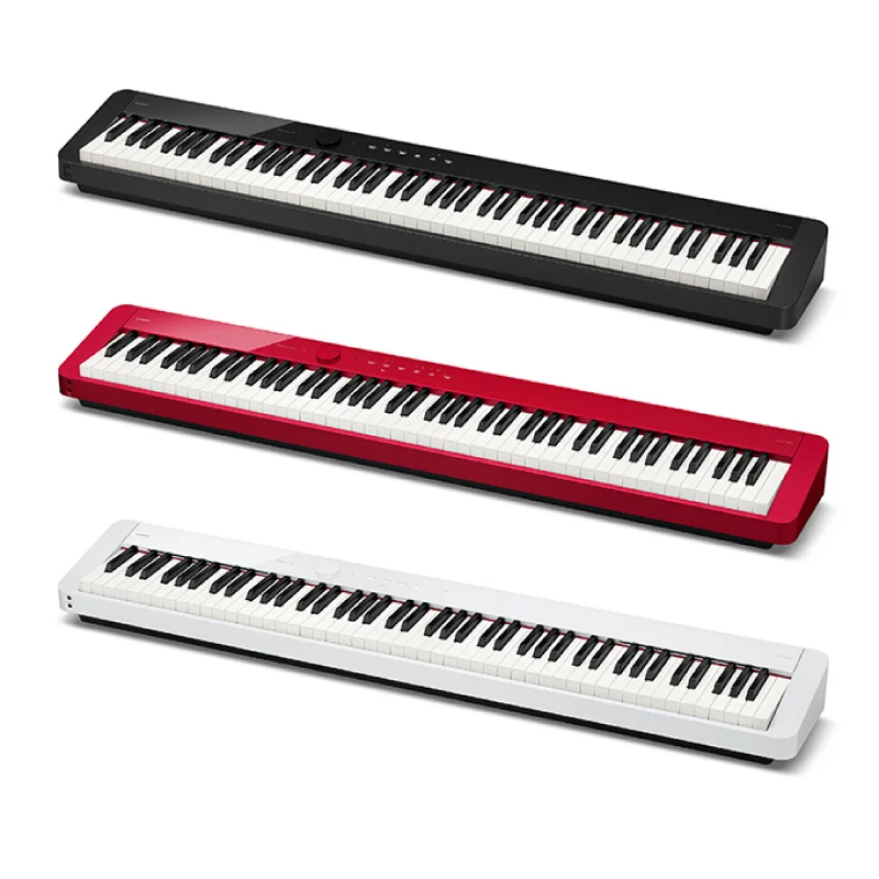 بيانو رقمي CASIO Privia PX-S1100 مزود بمطرقة بمقياس 88 مفتاحًا، وMIDI بلوتوث، وتصميم محمول فائق النحافة #3