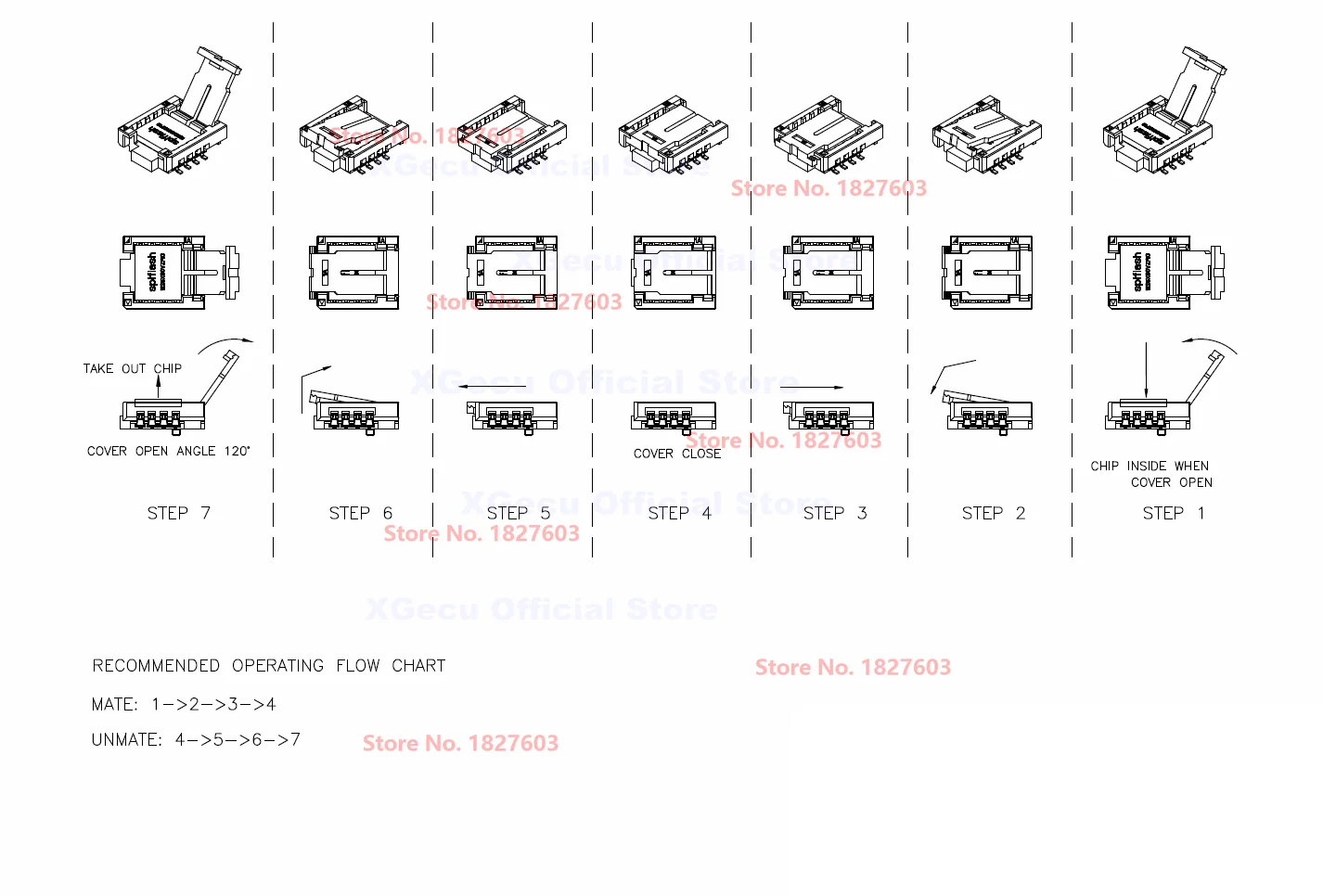 QFN8 MLF8 MLP8 WSON8 SON8 8060 6050 8*6 5*6 SMT Socket SOP8 200mil IC socket BIOS flash socket Top quality, made in Taiwan