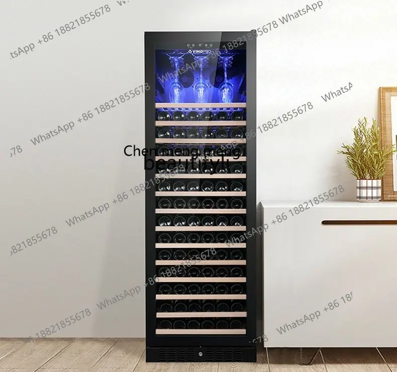 cc182Wine Cabinet Thermostatic Wine Cabinet Household Living Room Wine Storage Refrigerated Cabinet