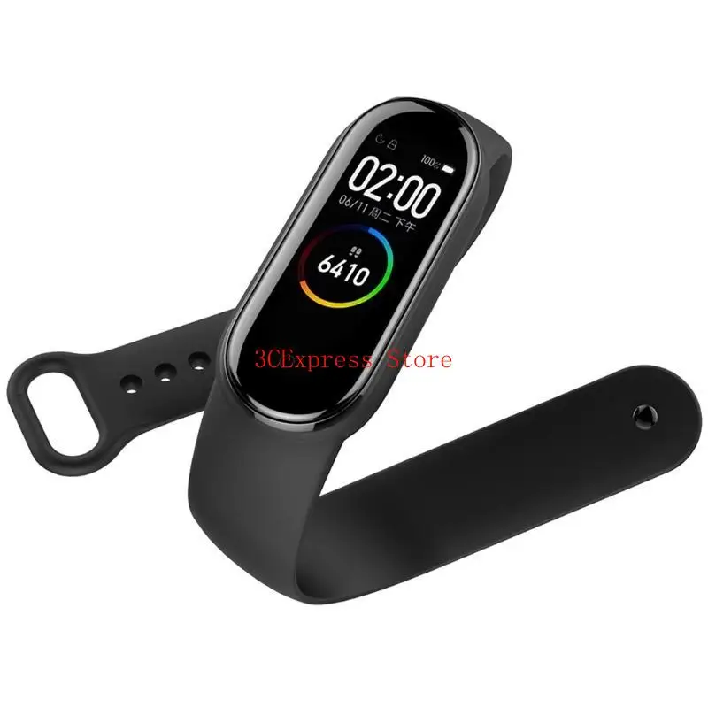 Для Mi Band 6 5 Anti-Lost Bands Регулируемые браслеты Ssilicone Ssilicone Watch Braslet