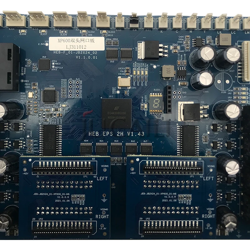 Jucaili Hoson xp600 Double Head Board for Epson xp600 dx11 Double Head Board for Printer Network Version Board carriage board