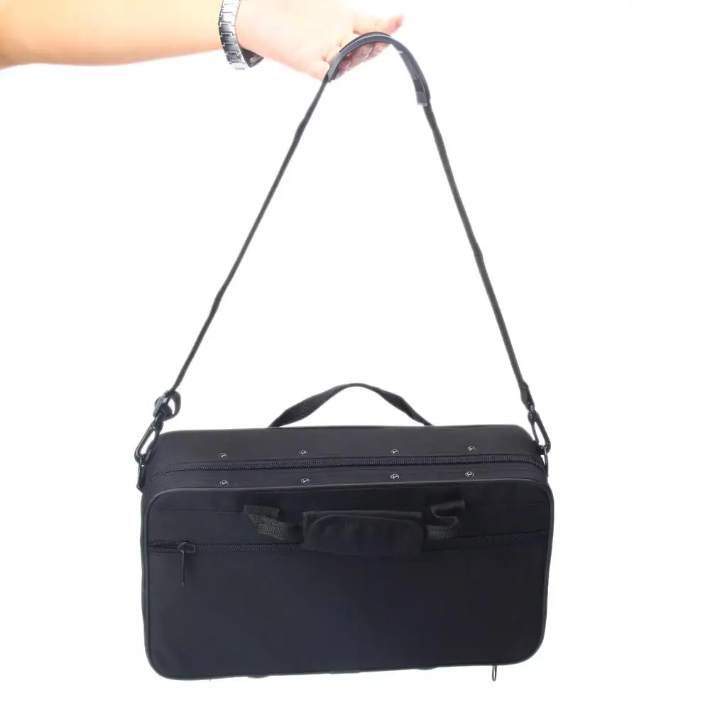 Portable for clarinet Messenger Bag - Lightweight Black Case for Easy Transport