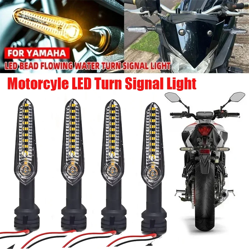 Светодиодный динамический указатель поворота для мотоциклов Yamaha MT09 MT10 MT07 MT03 MT25 FZ03 FZ6N FZ6S FZ6R FZ8 FZ9 FZ1 FZ10 12В