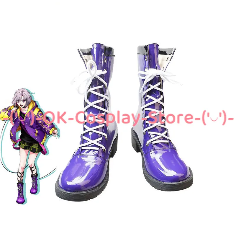 

Ujigawa Shu Cosplay Shoes Game ARGONAVIS from BanG Dream Cosplay PU Leather Shoes Halloween Carnival Boots Props Custom Made