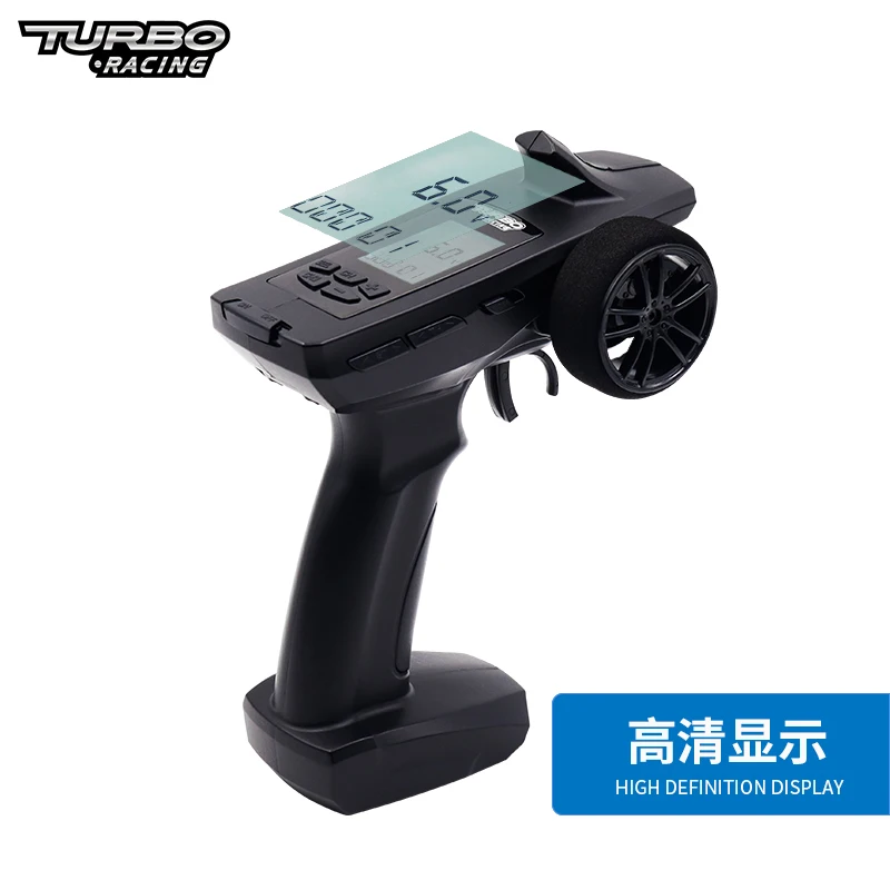 P52 TURBO RACING 91804G-VT RC Four-channel Detachable 2.4G Remote Controller with Gyroscope Receiver Model Car/ship