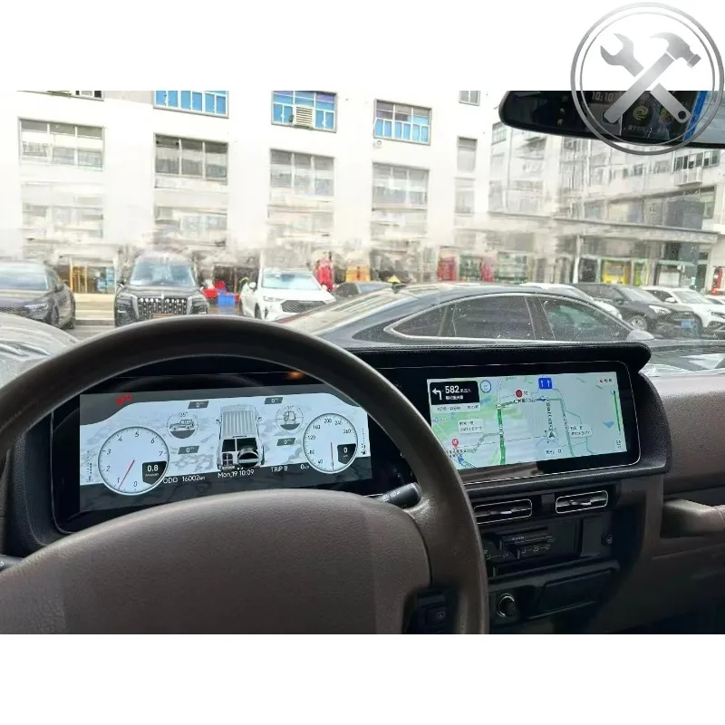 

Multifunctional Instrument Dashboard LCD Speedometer Digital Cluster Auto Upgrade for LC70 LC75 LC76 LC79
