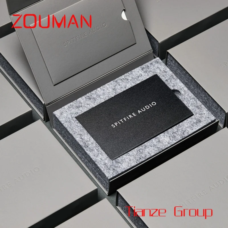 Custom , Custom Logo Luxury Magnetic Envelope Packaging Credit VIP Membership Card Gift Boxes