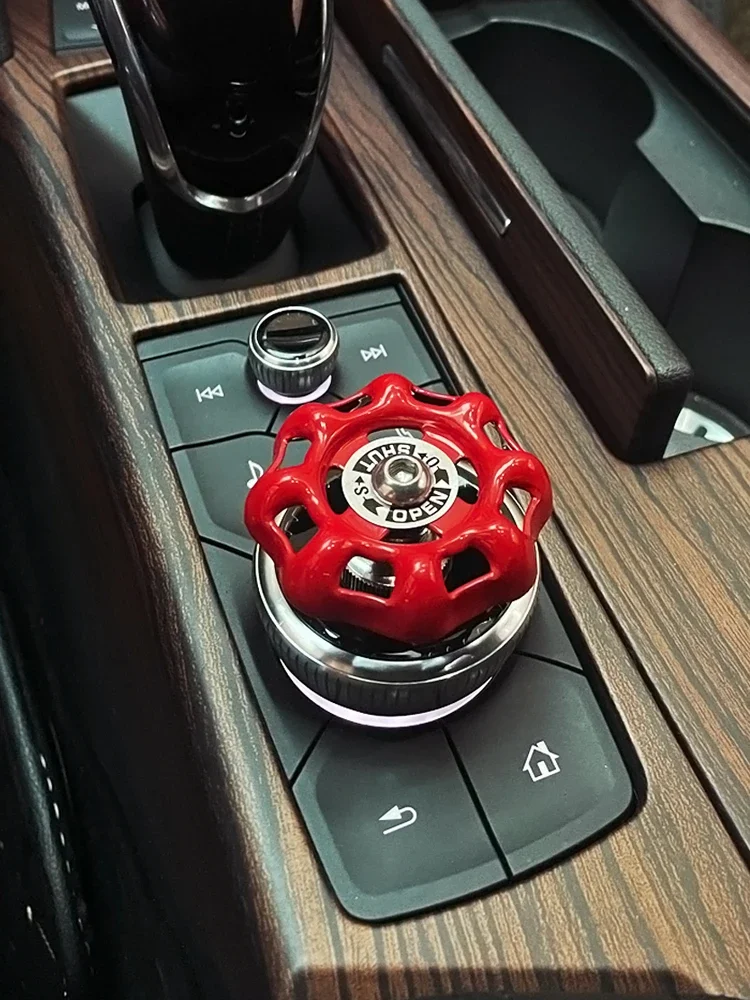 

Car Central Control Rotary Knob Sticker One-button Start Car Decoration Car Ornament Button Gear Valve Faucet