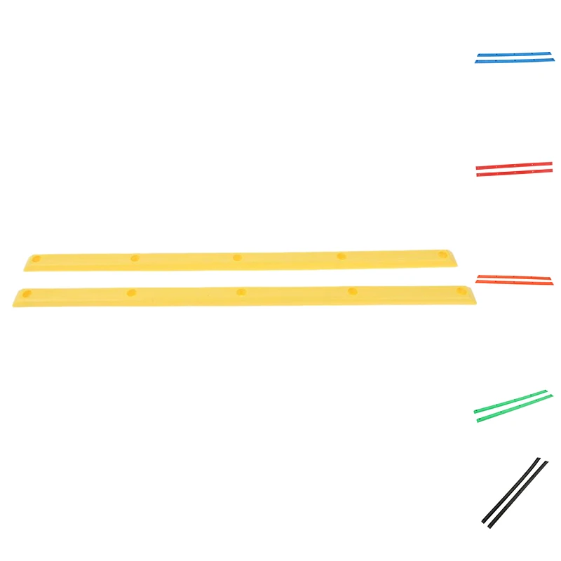 

Новинка, 1 пара защитных краев для длинной доски с 10 крепежными винтами, аксессуары для серфинга, скейтборда
