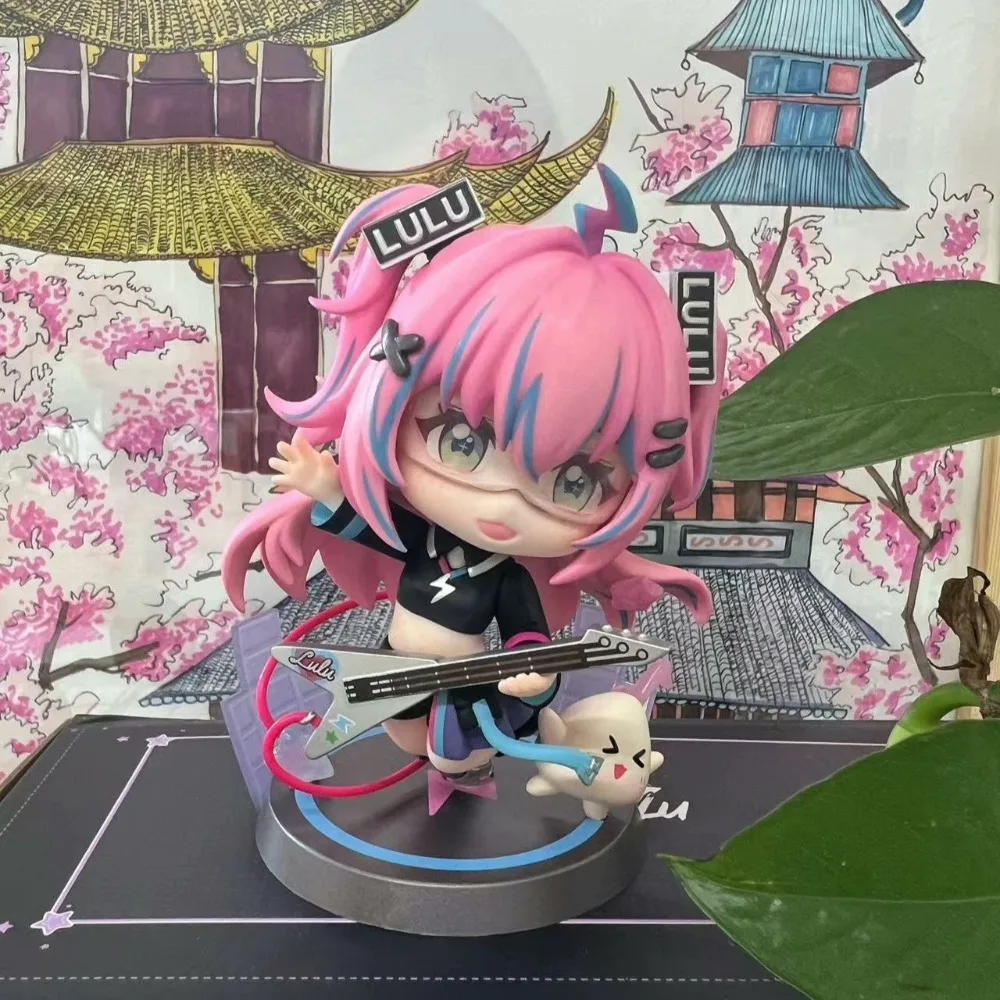 

Виртуальный Idol Q версия с ручным управлением Qingcang Liurao LuLu модель анимации периферийные аниме куклы украшения для рабочего стола