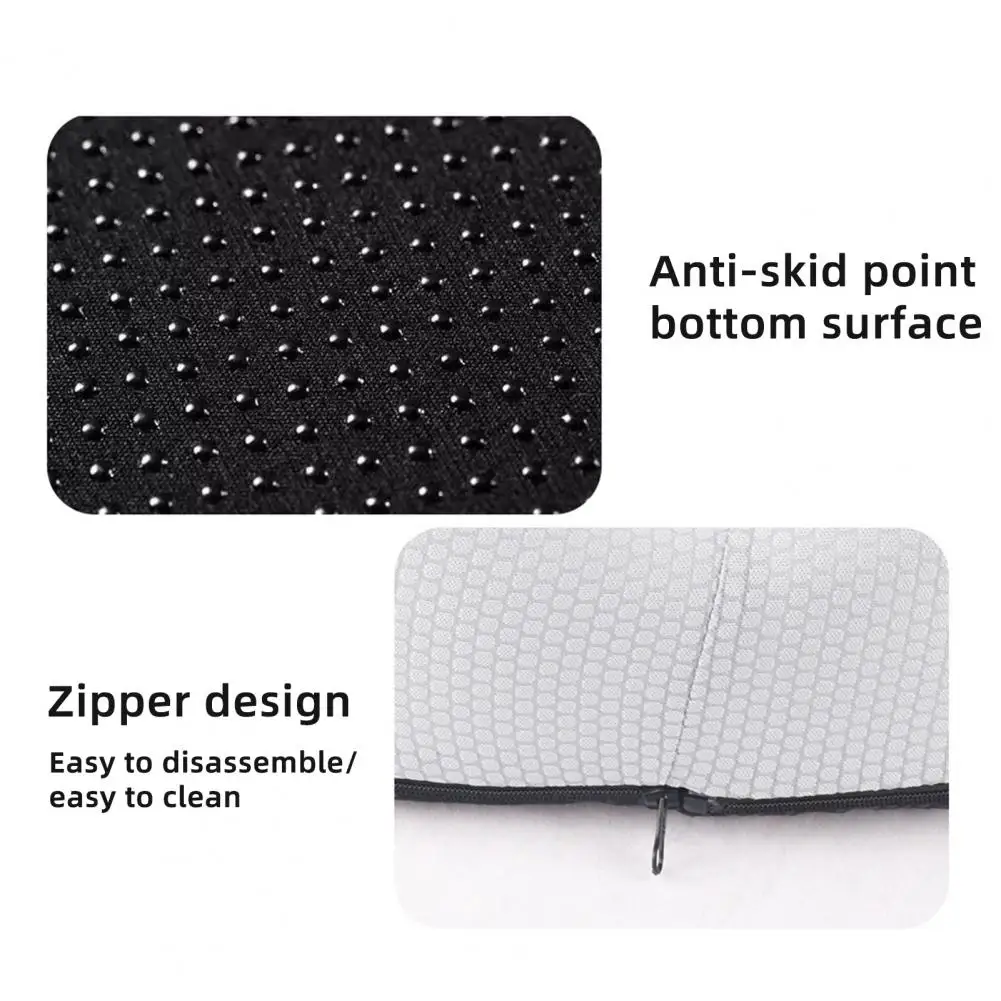 Hemorrhoid Pillow for Coccyx Pain Coccyx Pain Relief Cushion Memory Foam Seat Cushion for Office Workers Wide Support for Car