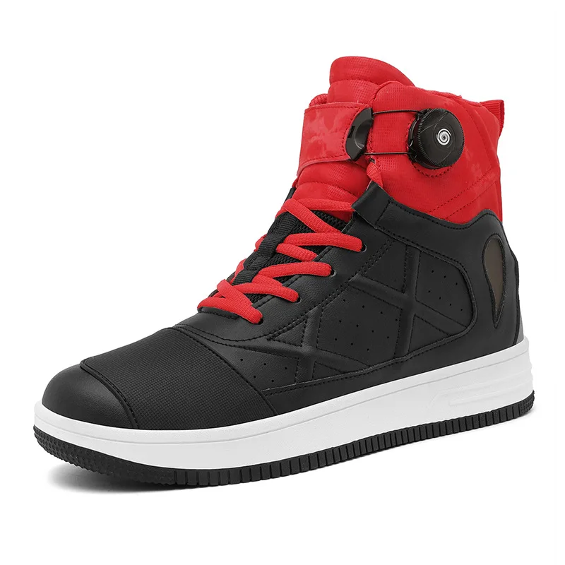 

Мотоциклетные ботинки для взрослых, новая байкерская обувь унисекс для шоссейных гонок, повседневная обувь