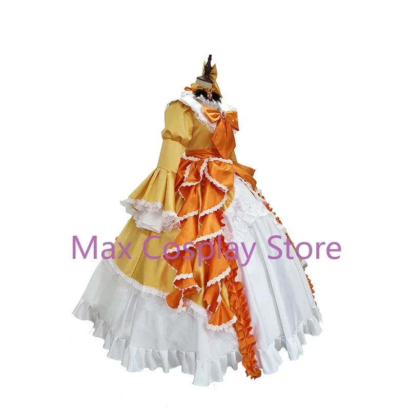 Max Anime Rin Cosplay Costume Dress Servant Of Evil Clothes For Women Girls Halloween Christmas Party Custom size