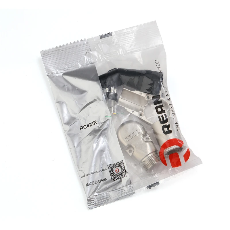 Neutrik RC4MR/RC4FR 4-adriger 90°-Biegeanschluss ° XLR Symmetrischer Stecker R Audio XLR Lötanschluss – Detail 8