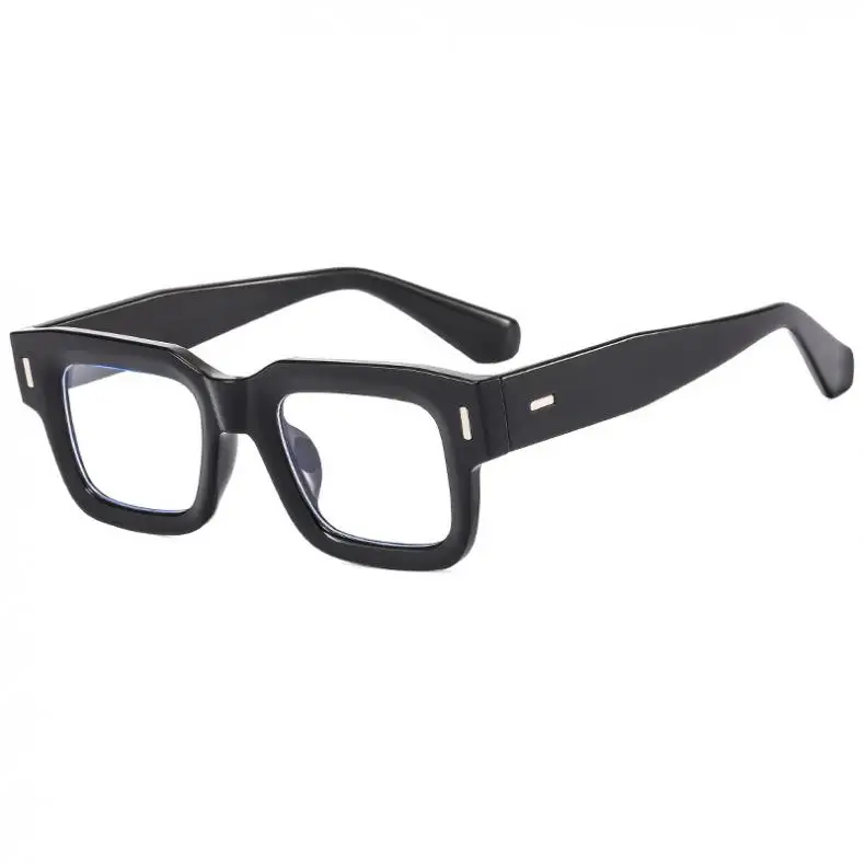 FELRES Männer Frauen Dicken Rahmen Anti Blau Licht Lesebrille Klassische Quadratische Gläser Presbyopie Brillen Brille – Detail 9