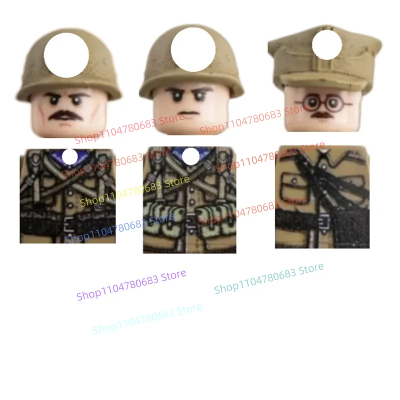 New MOC Mini Figure Military Army Commander Officer Toy Model Ornament Holiday Gift