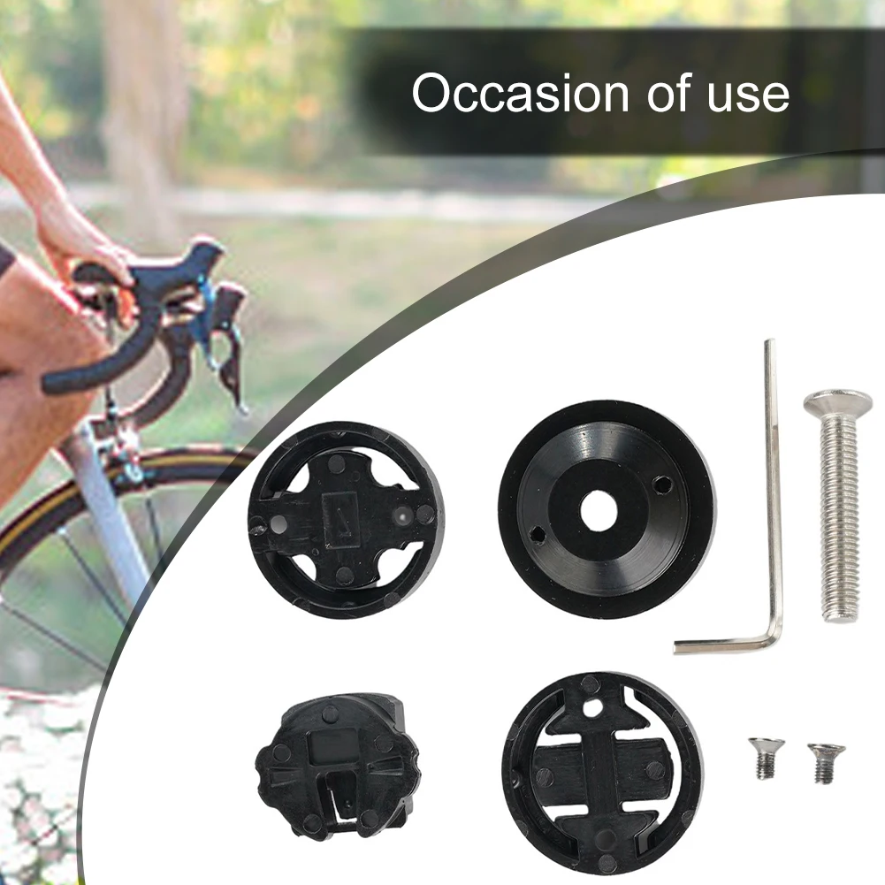 Mejora el montaje de GPS de tu bicicleta con soporte de aleación de aluminio de primera calidad, Compatible con Garmin/Bryton/CatEye