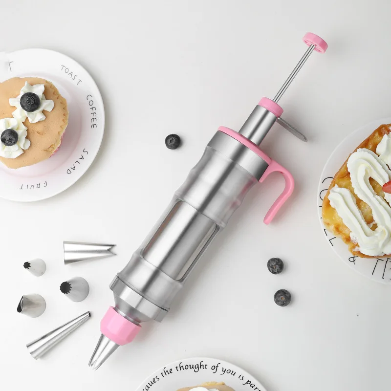 Stainless Steel Seamless Icing Piping Nozzle Cream Decorating Tip Cake Baking Tool