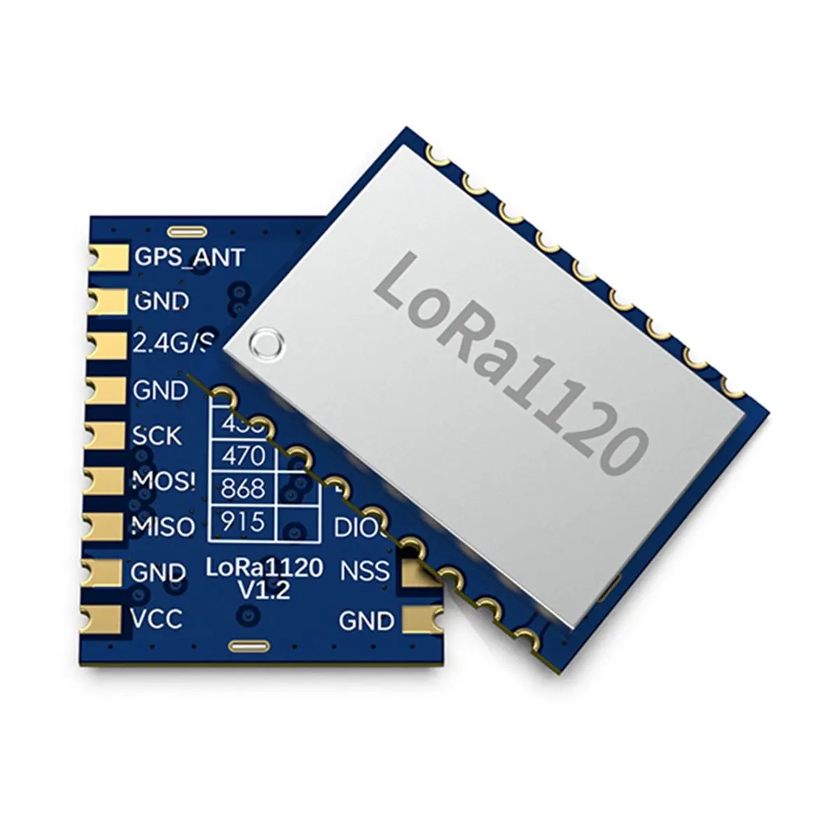 (N21R) Módulo RF Inalámbrico LoRa LR1120 Sub-GHz 2.4GHz, Módulo RF de Banda Satelital para Drones FPV/Smart Home/Industrial