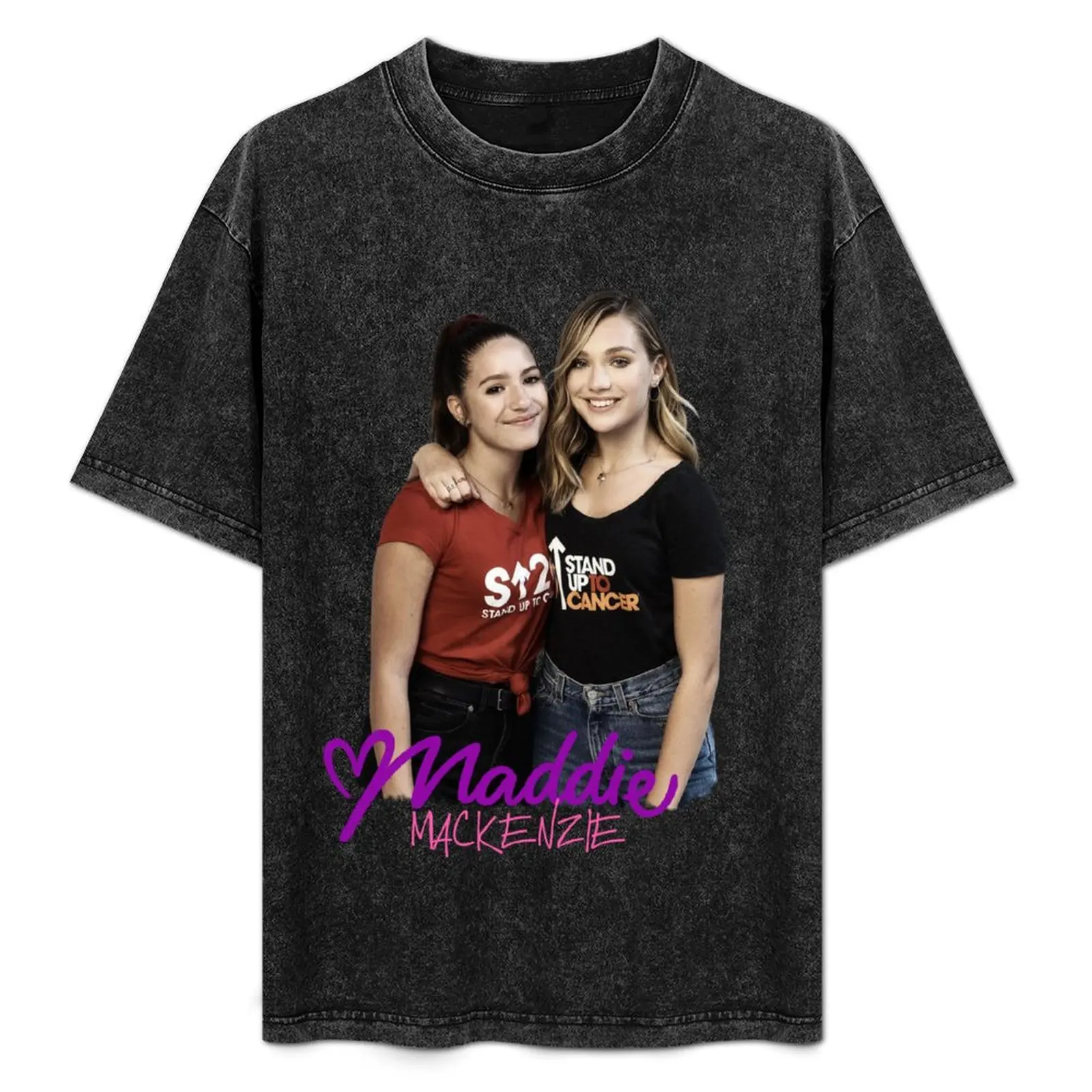 

Maddie & Mackenzie Ziegler T-Shirt Urban Style Casual Short Sleeve Top