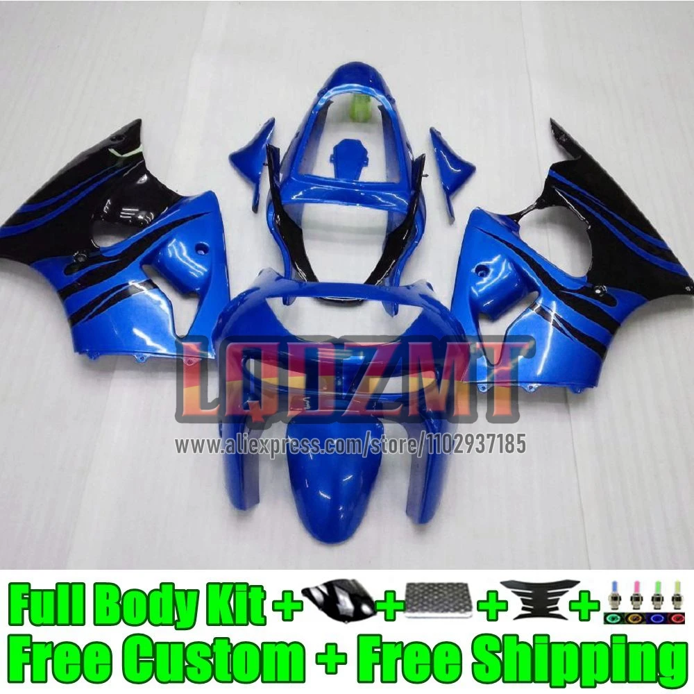 Frame For KAWASAKI NINJA ZX-6R ZX600 ZX600CC 98-99 34No.77 blue stock ZX 636 6R 600 ZX636 ZX6R 1998 1999 ZX-636 98 99 Fairings