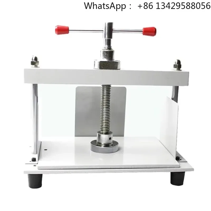 Desktop Paper Flattening Machine - Manual Voucher Ticket & Coin Flattening Device