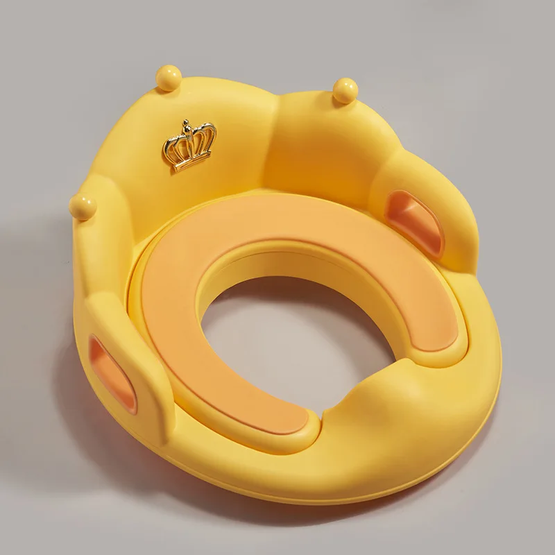 Sedile WC portatile per bambini Sedile WC corona per bambini Cuscino per sedile WC ausiliario per bambini Coprisedile per addestramento WC per orinatoio