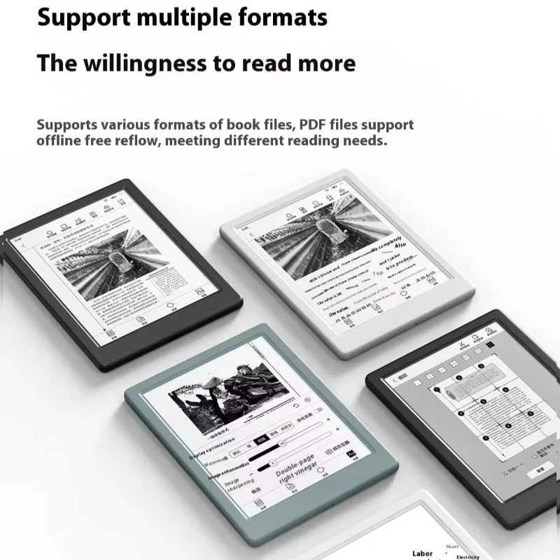 6'' Eye Protection E-Book Reader Ireader Neo 3, Long Battery Life E-Ink Tablet, Portable e-Paper for Reading Novels & Comics