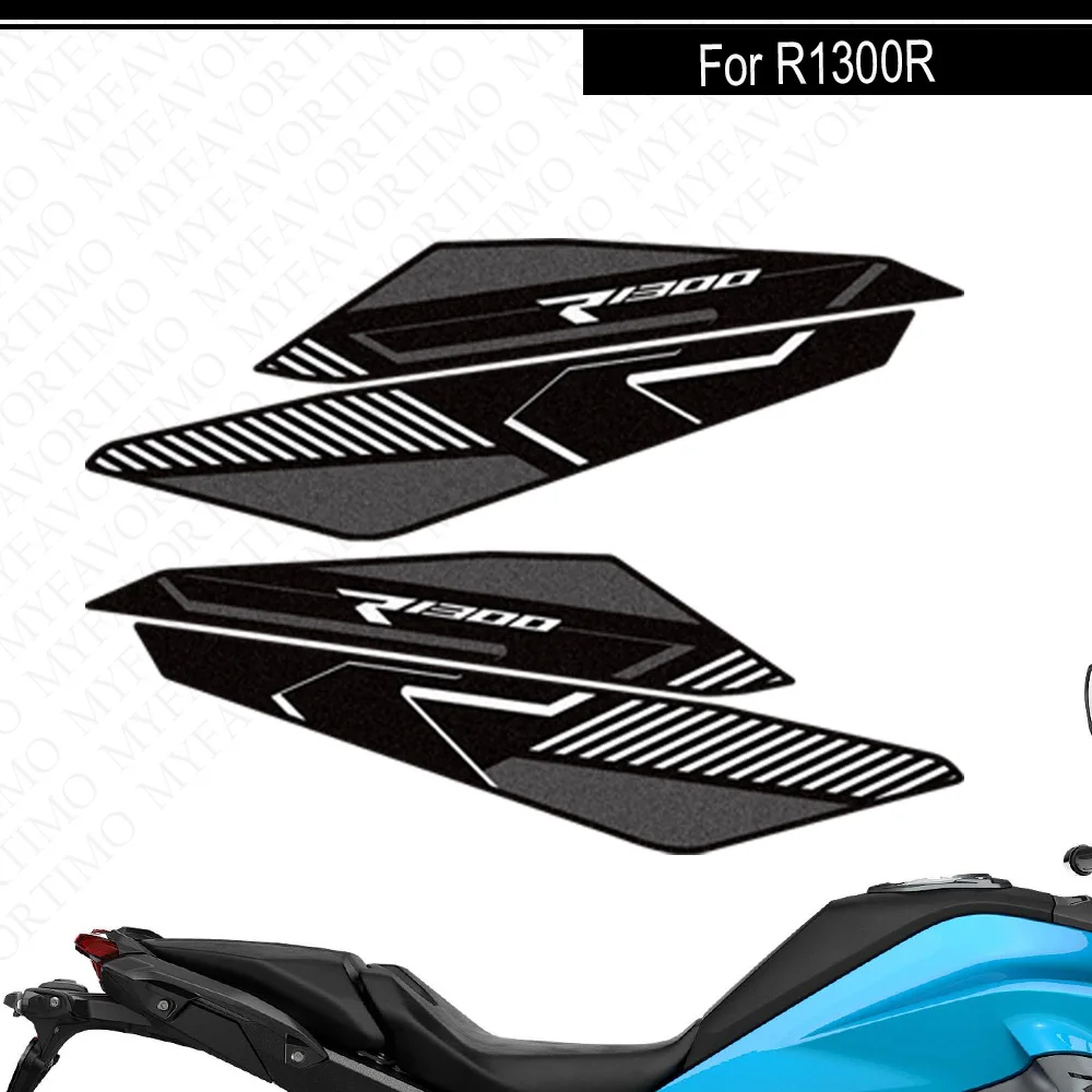 

2025-2026 Motorcycle Tank Pad Cap Grips and Knee Stickers Decals Protector For R1300RR R 1300