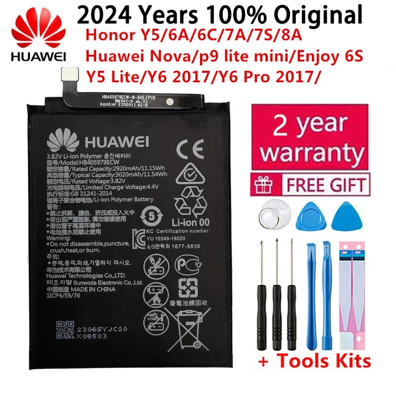 HuaWei Original Battery For Huawei Honor 7 9 P9 P10 P8 Lite For Mate 8 9 10 Pro P20 Pro Nova 2 Plus honor 8 5C 7C 7A battery