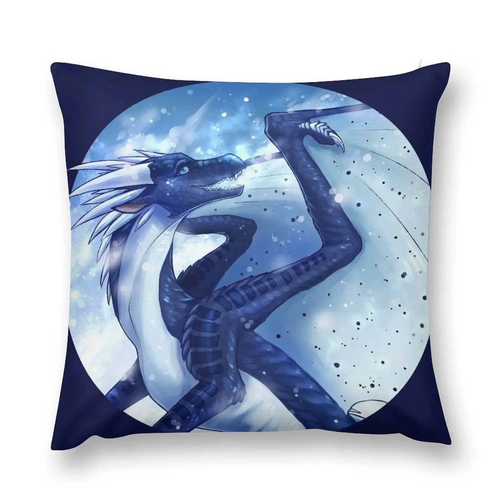

Wings of Fire - Whiteout Throw Pillow sleeping pillows bed pillows pillow