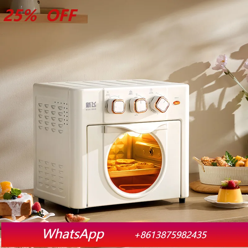 

YJQ Oven Household Multifunctional Air Fryer Large Capacity 18L Liters Electric Oven Fully Automatic