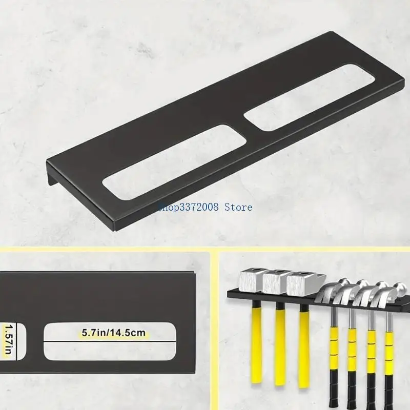 Screwdriver Rack Wall Mount Pliers Holder Hammer Rack Tool Storage Hardware Tool Display for Garage Workshop