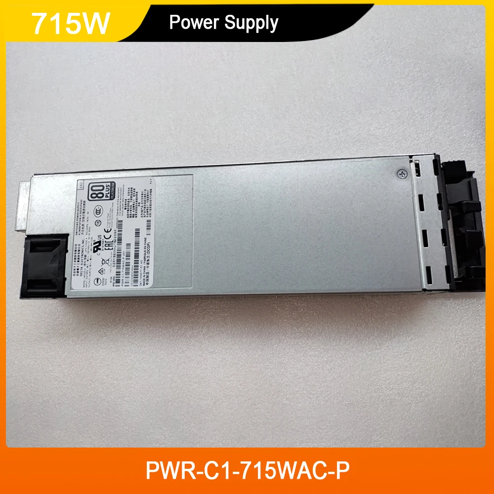 

PWR-C1-715WAC-P 715W For Cisco Power Supply C9300 Series Switch Power Supply High Quality Fast Ship