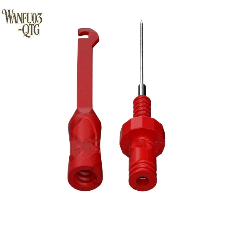 New 4MM Jack Puncture Test Hook Tool Safety Test Clip Piercing Test Clips Car Circuit Detection Diagnostic Tools Non-Destructive