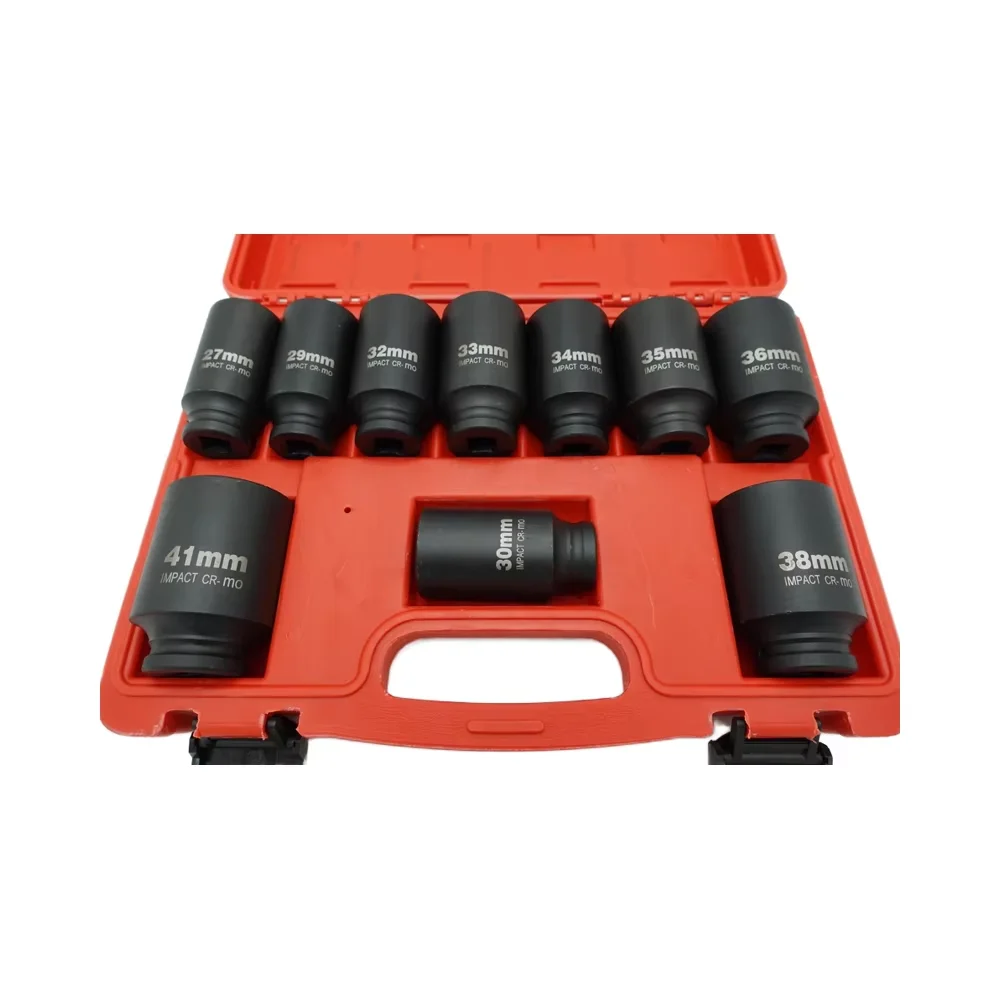 

Набор рукавов высокого качества, набор ударных рукавов 1/2 дюйма, настраиваемые аппаратные инструменты глубины из 10 предметов