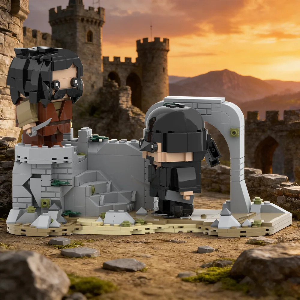 

Конструктор MOC «Принцесса-невеста»: приключенческий фильм, пираты, фигурки Вестли и Иниго, кирпичики, игрушка, подарок для взрослых