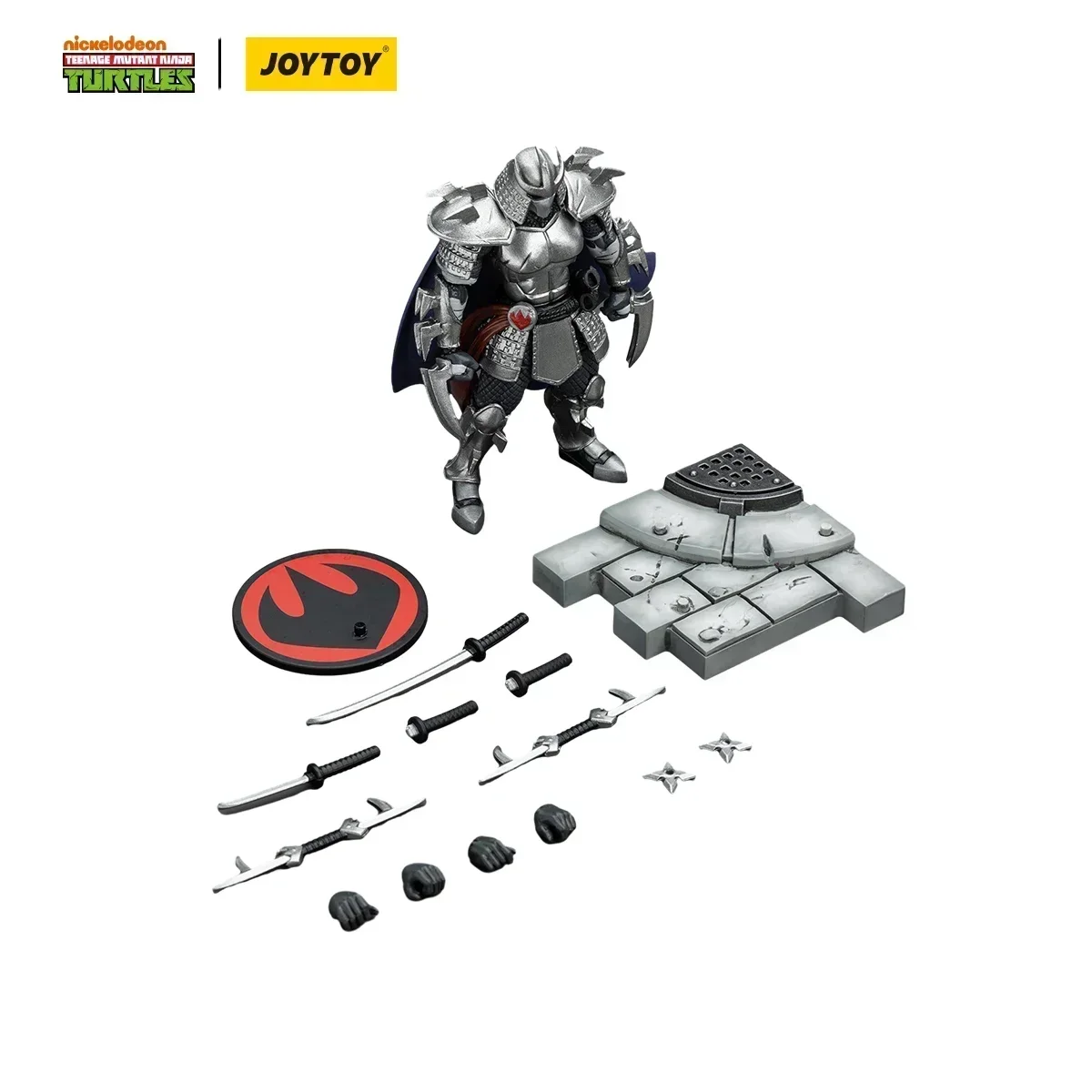 JOYTOY 1/18 Action Figure TMNT Ninja Turtles Shredder Foot Clan A Foot Clan B Anime Figures Toys Collection Model Ornaments Gift