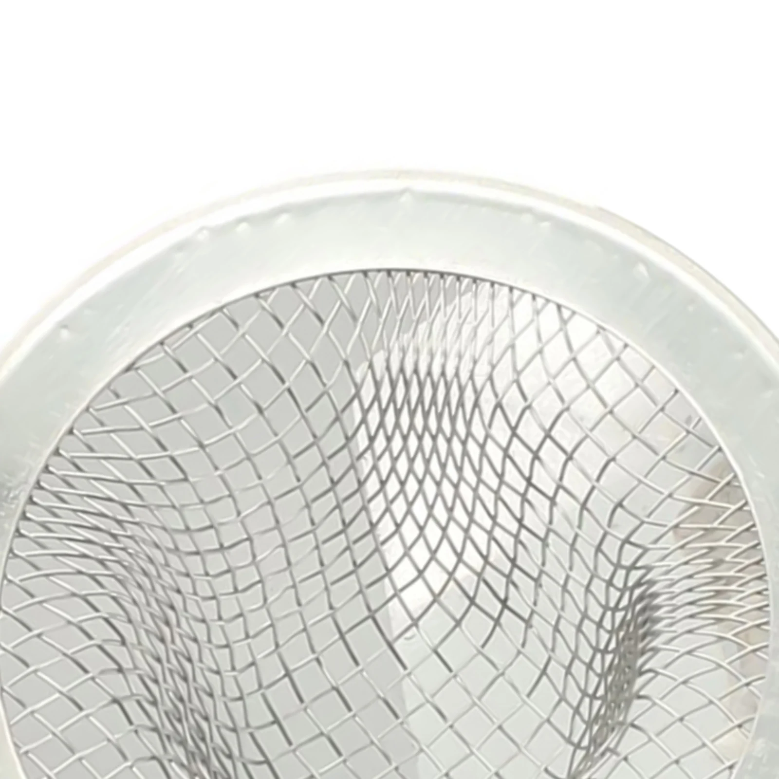 Fine Perforated Stainless Steel Strainer for Bathroom Sink or Shower Drain to Block Debris and Hair Accumulation