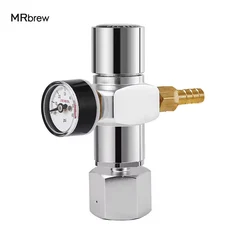 2 In 1 Co2 Charger With Converts Adapter For TR21*4 Co2 Cylinder,0-60Psi Mini Co2 Regulator For Co2 Cartridge