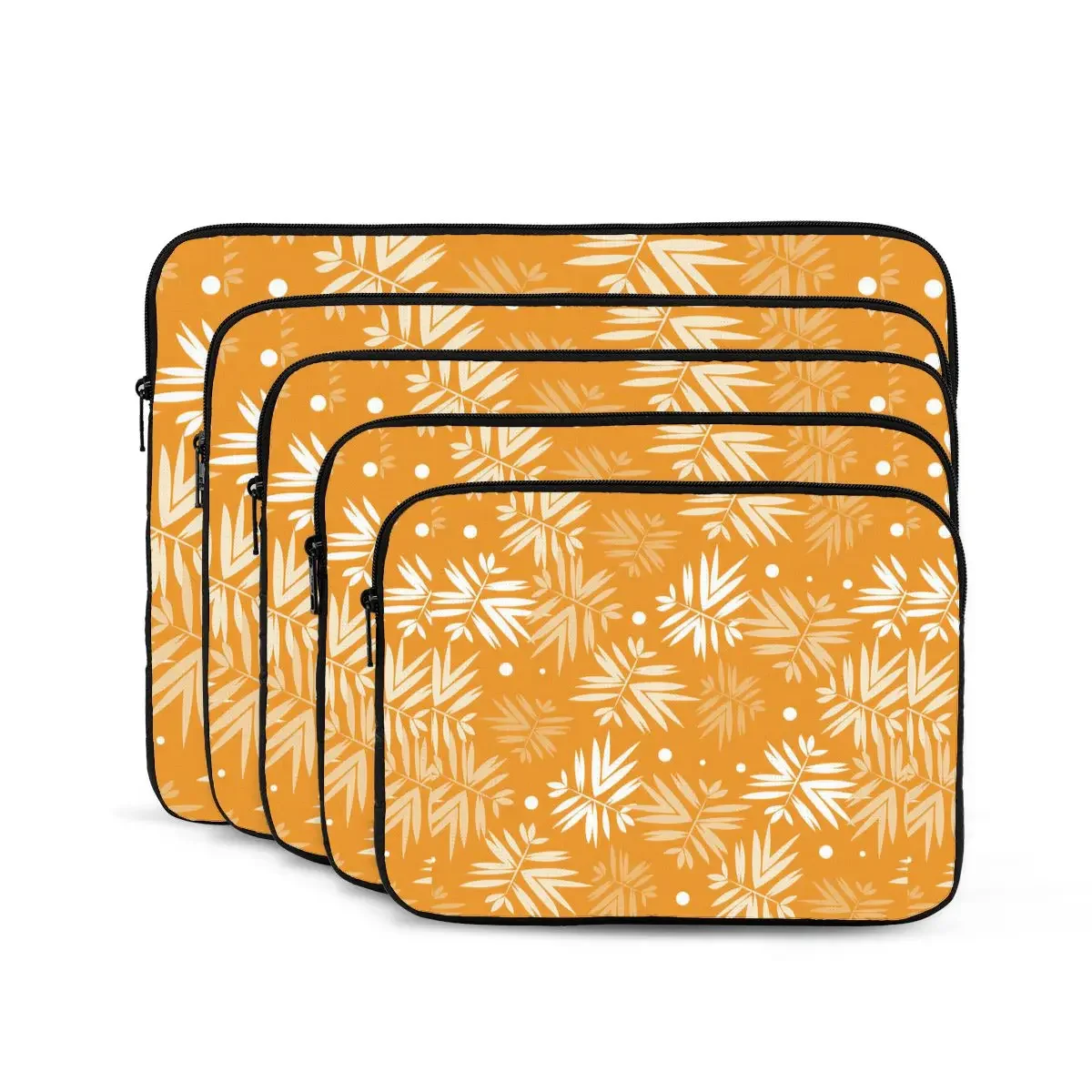 Stylize Leafy Texture Computer ipad Laptop Cover Case Laptop Sleeve Bag Portable Cover Fundas Pouch